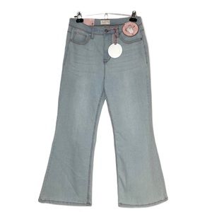 Curve Appeal Jeans High Rise Wide Leg Sz 8